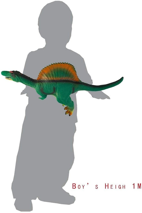 Grand Jouet Dinosaure en caoutchouc souple Spinosaurus Dino Jouet