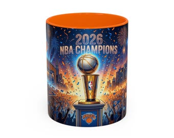 New York Knicks 2026 NBA Championship Mug, Coffee Mug