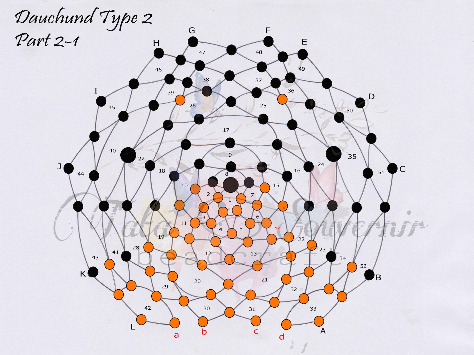 Dauchund Type 2 Beading Pdf Pattern, Beading Animal Tutorial, Beading ...