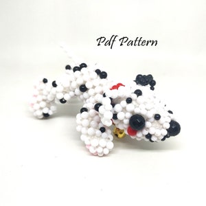 Beading Tutorial Pattern : Dalmation