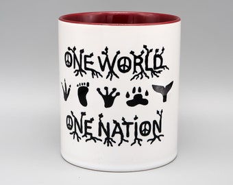 Mug "one nation", coffee mug, tea mug, eco mug