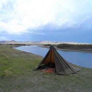 Scout Tarp - oilskin waxed tent