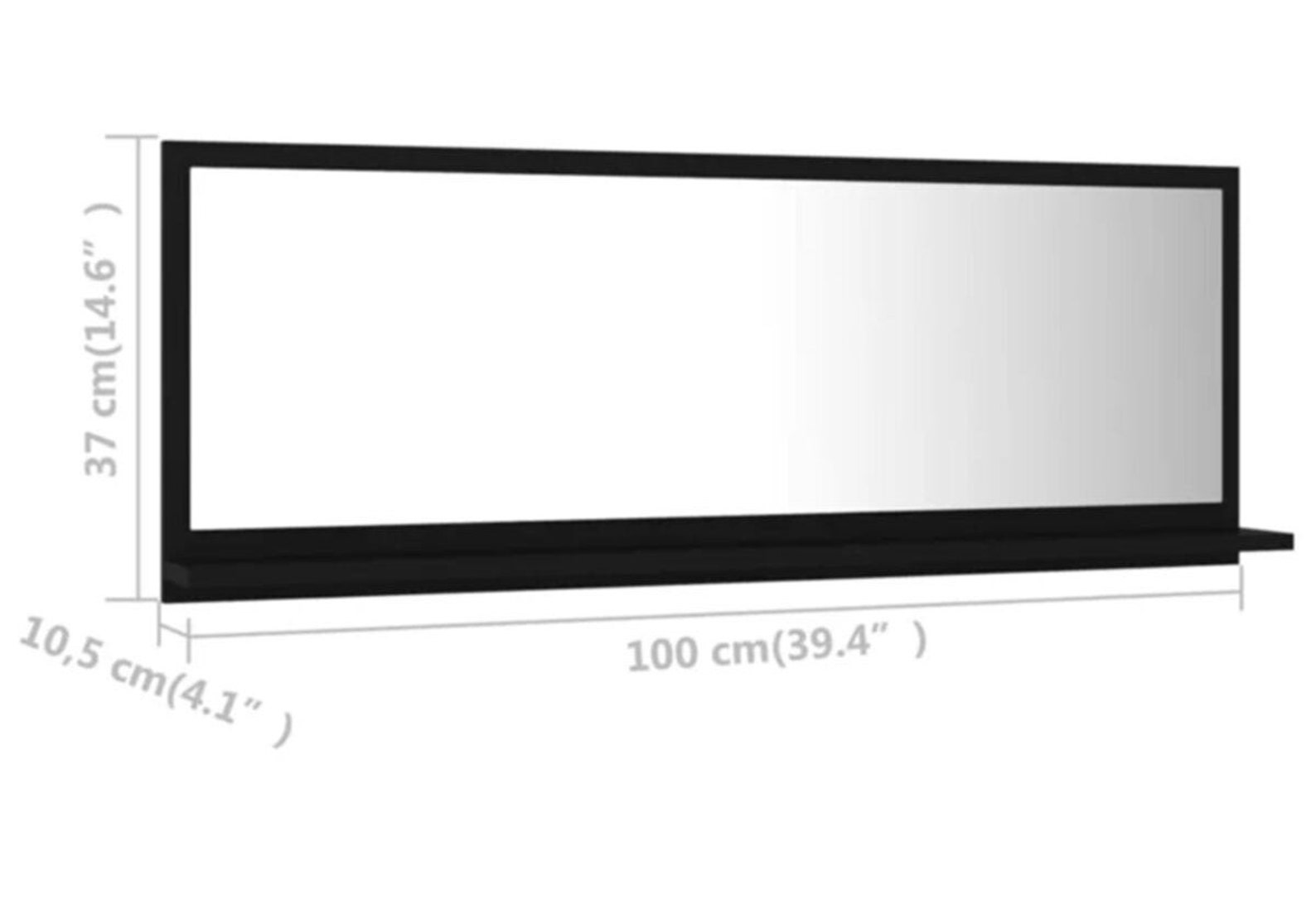 Large Shelf Wall Mirror Shelf Bathroom Mirror Shelf Mirror Etsy