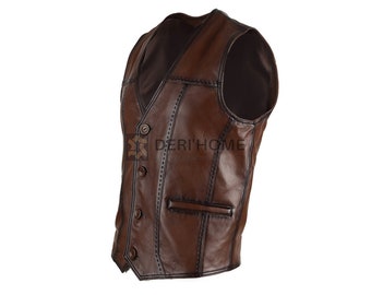 Lamb Leather Vest, Black Leather Vest Men, Motorcycle Vest, Brown Leather Vest, Sheepskin Vest, Leather Biker Vest, Casual Vest, Slim Fit - Etsy Lamb Leather Vest, Black Leather Vest Men, Motorcycle Vest, Brown Leather Vest, Sheepskin Vest, Leather Biker Vest, Casual Vest, Slim Fit - Etsy