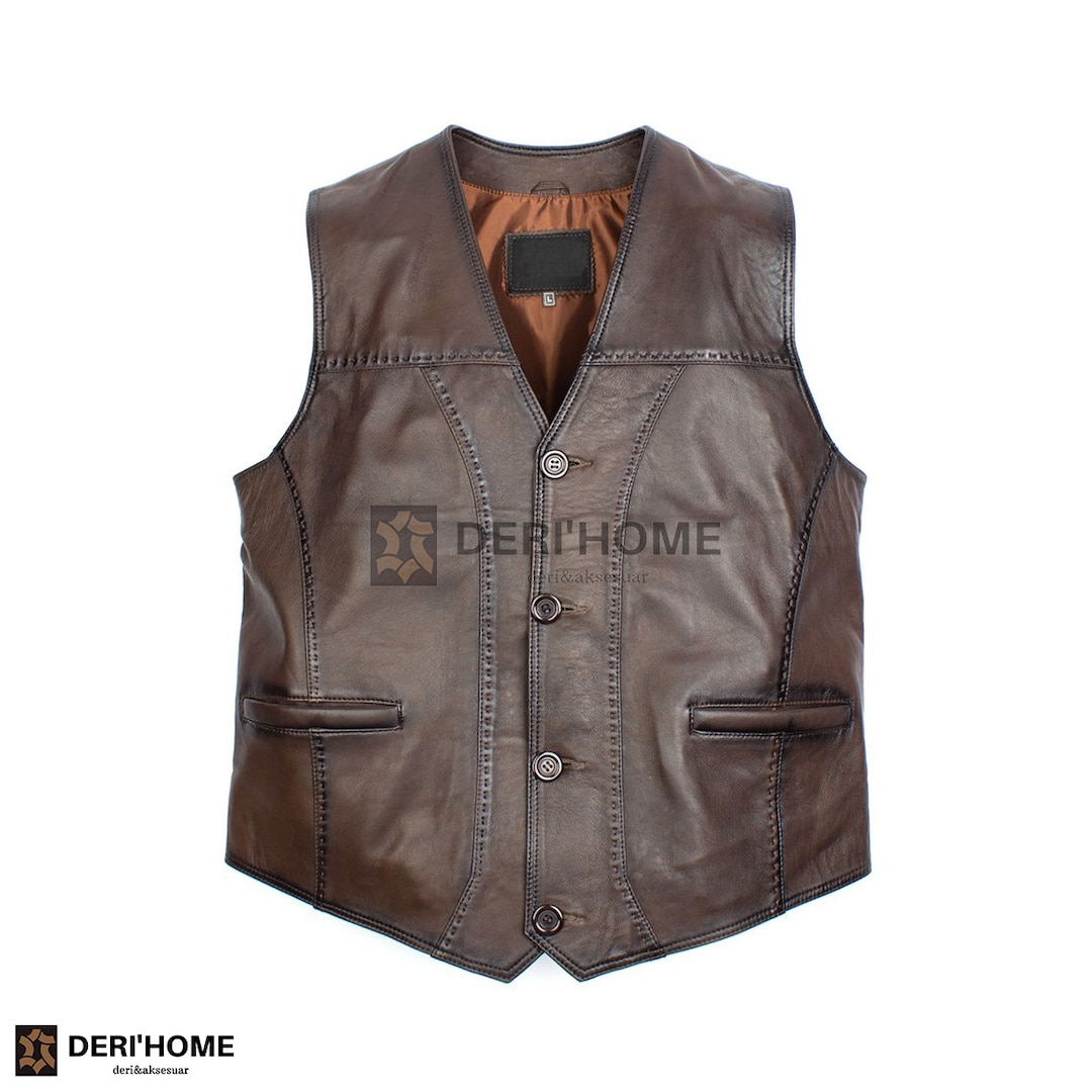 Lamb Leather Vest, Dark Brown Leather Vest Men, Sheepskin Vest, Brown Leather Vest, Leather Biker Vest, Casual Vest, Men Waistcoat, Slim Fit - Etsy Lamb Leather Vest, Dark Brown Leather Vest Men, Sheepskin Vest, Brown Leather Vest, Leather Biker Vest, Casual Vest, Men Waistcoat, Slim Fit - Etsy