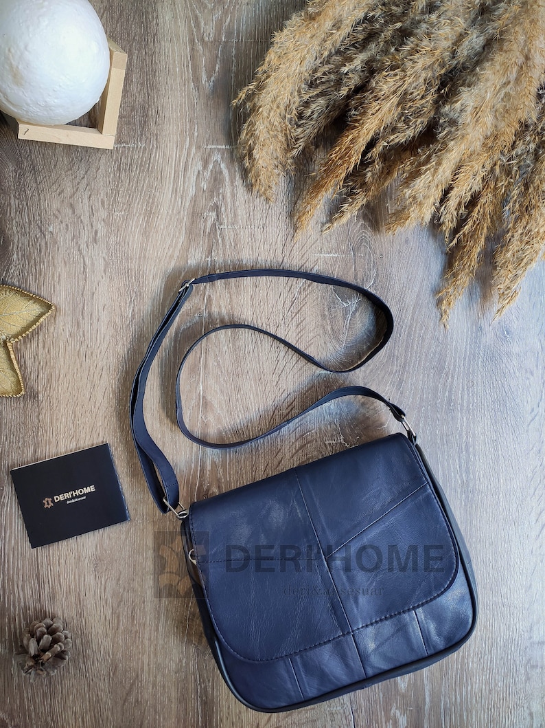 Mini Crossbody Shoulder Belt Bag - Dark Navy Blue main image 0