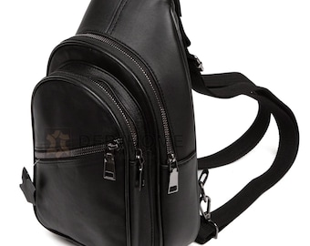 Leather Crossbody bag and Backpack, Convertible Backpack, Personalized Backpack, Mini Leather Backpack Women, Small Leather Crossbody Bag,