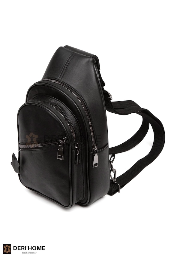 backpack leather small Men's Pebble Grain Backpack, Caramel / One Color:BLACK | TEAL lifestyle zippered strap for backpack Custom Business Laptop Backpack