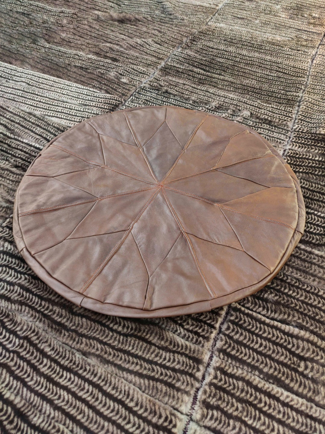 モロッコ ププ ☆スツール ☆クッション 人気のあるブラウン 楽天市場