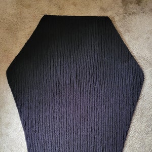 Coffin Shaped TV Blanket