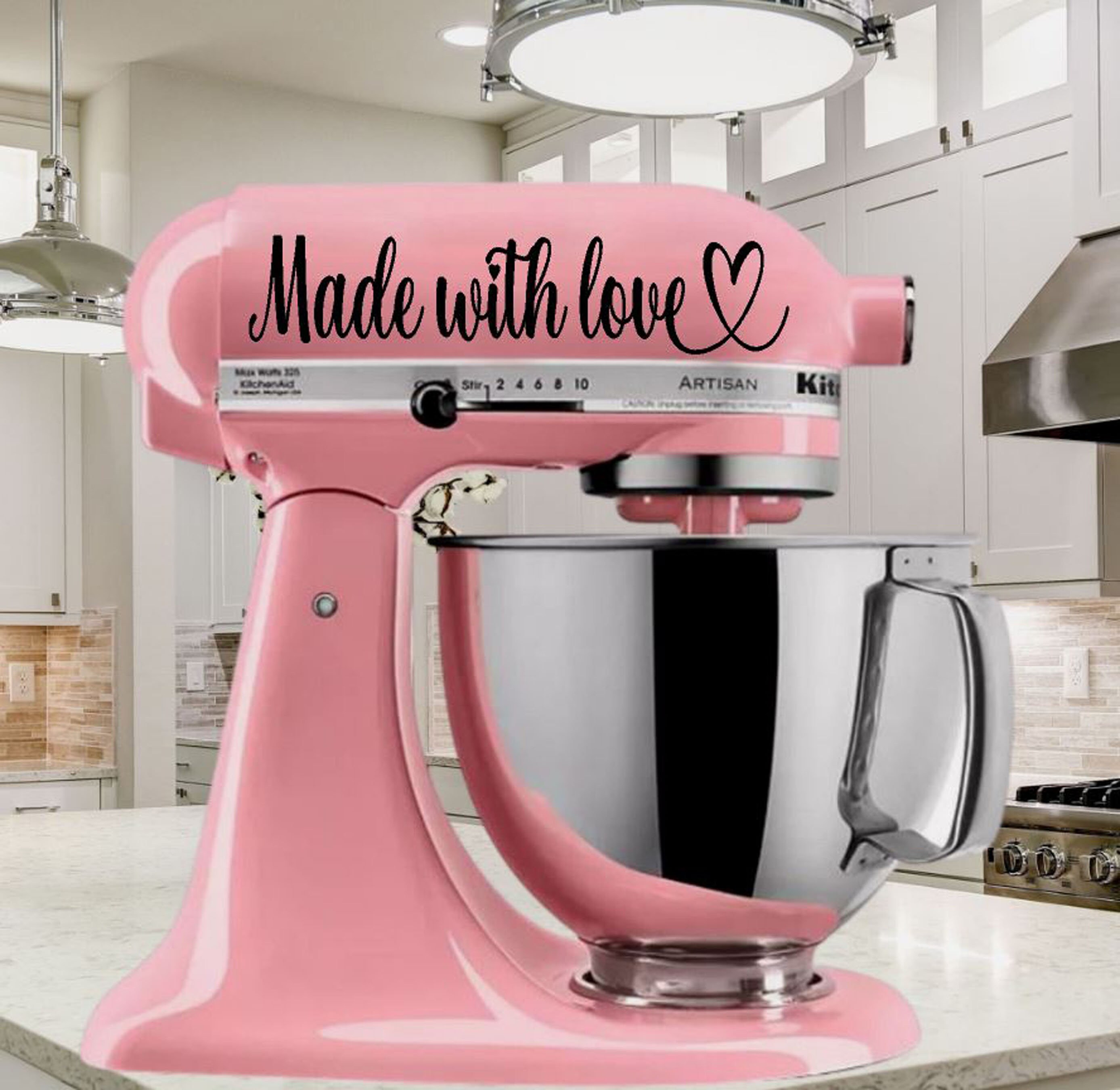 kitchenaid stand mixer vinyl decals