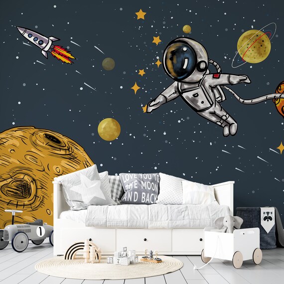 Astronaut And Space Nursery