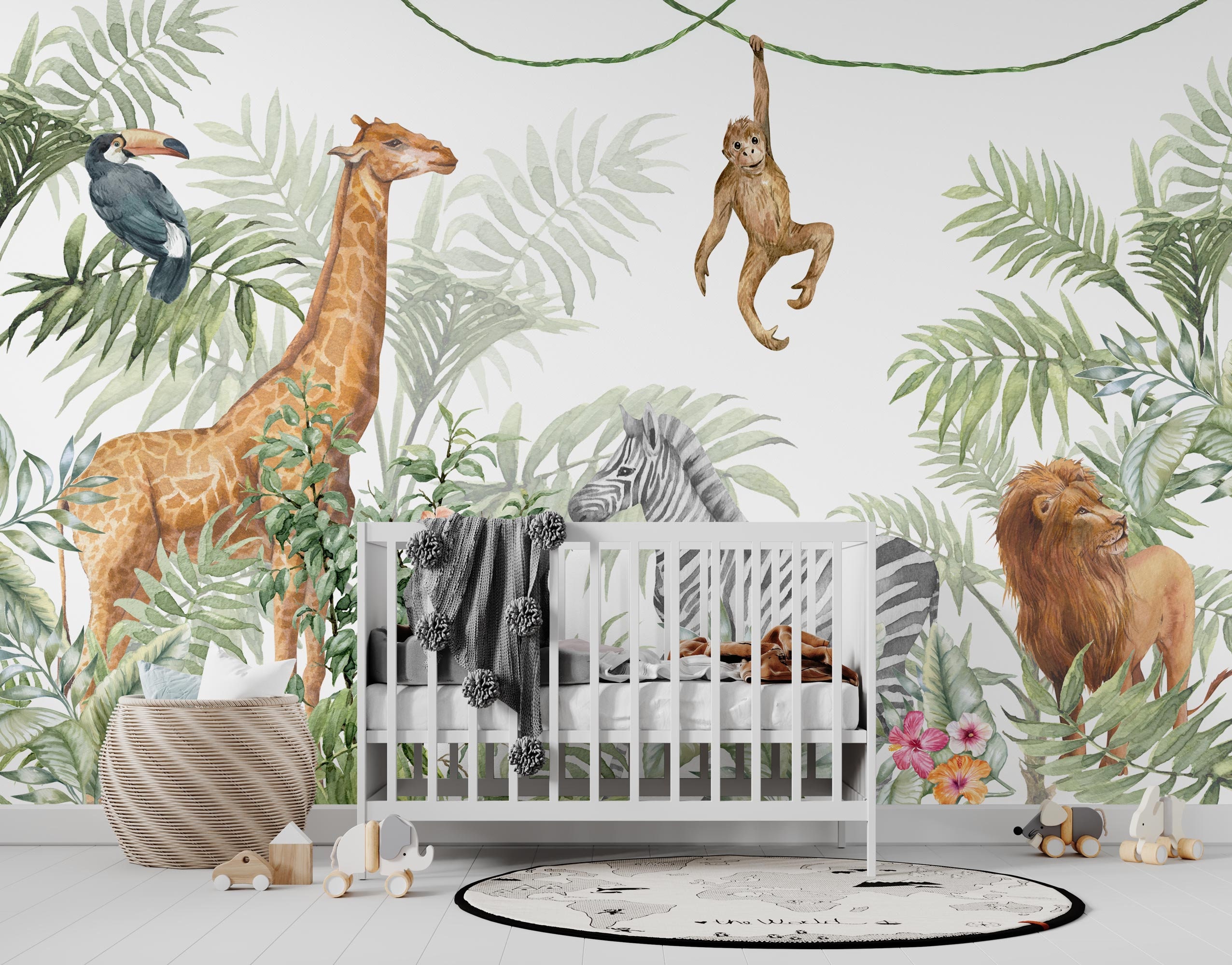 12 AnimalThemed Wallpapers for the Nursery or Kids Room  Cubby