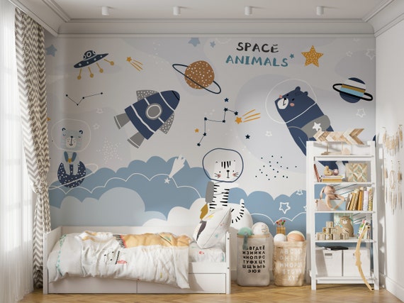 Astronaut nursery sale theme