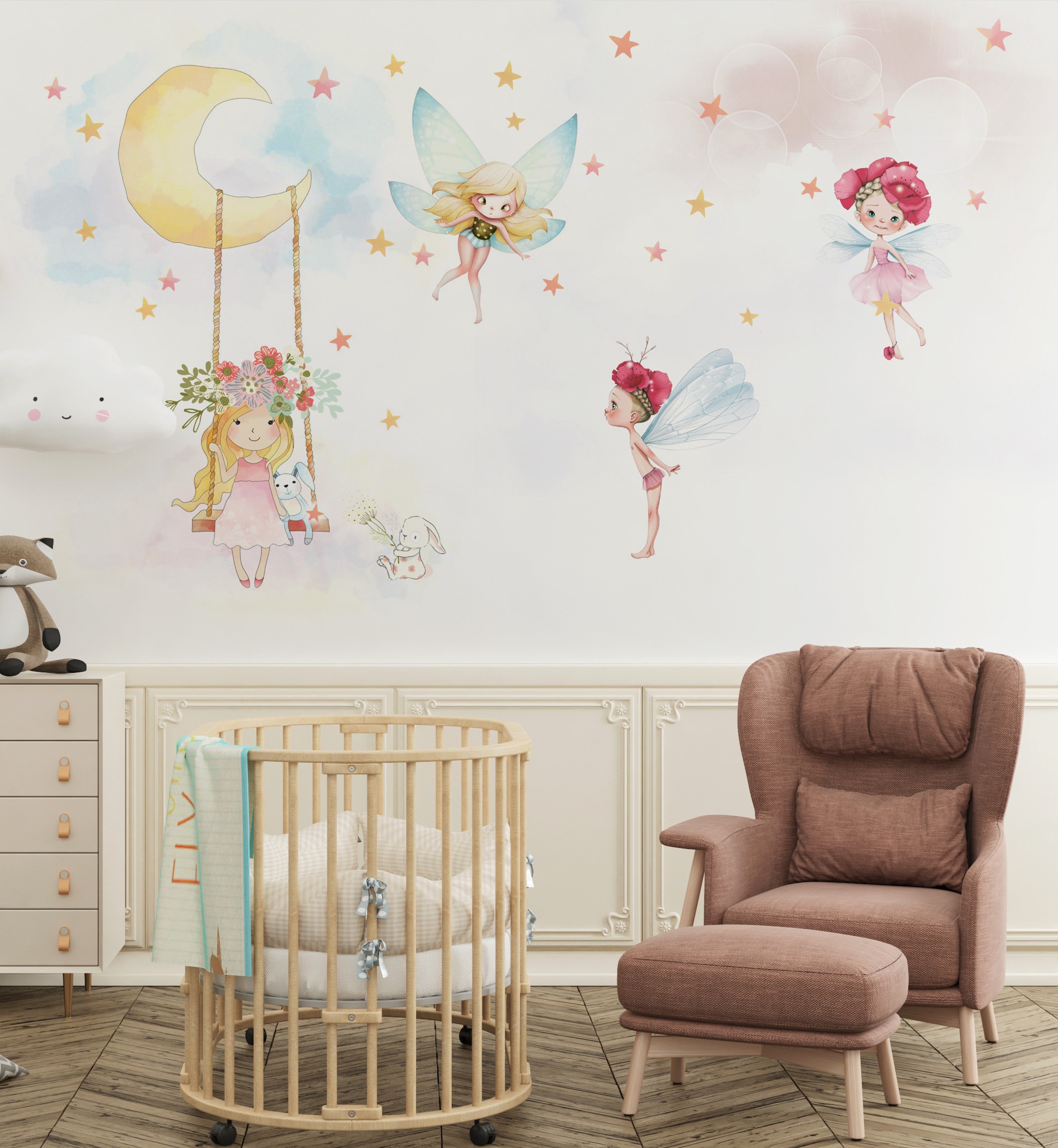 Buy Romantic Pastoral Dandelion Wallpaper For Walls Art Kids Room Girls  Bedroom Living Room Background Wall Paper 3DPink53m² Online at  desertcartINDIA