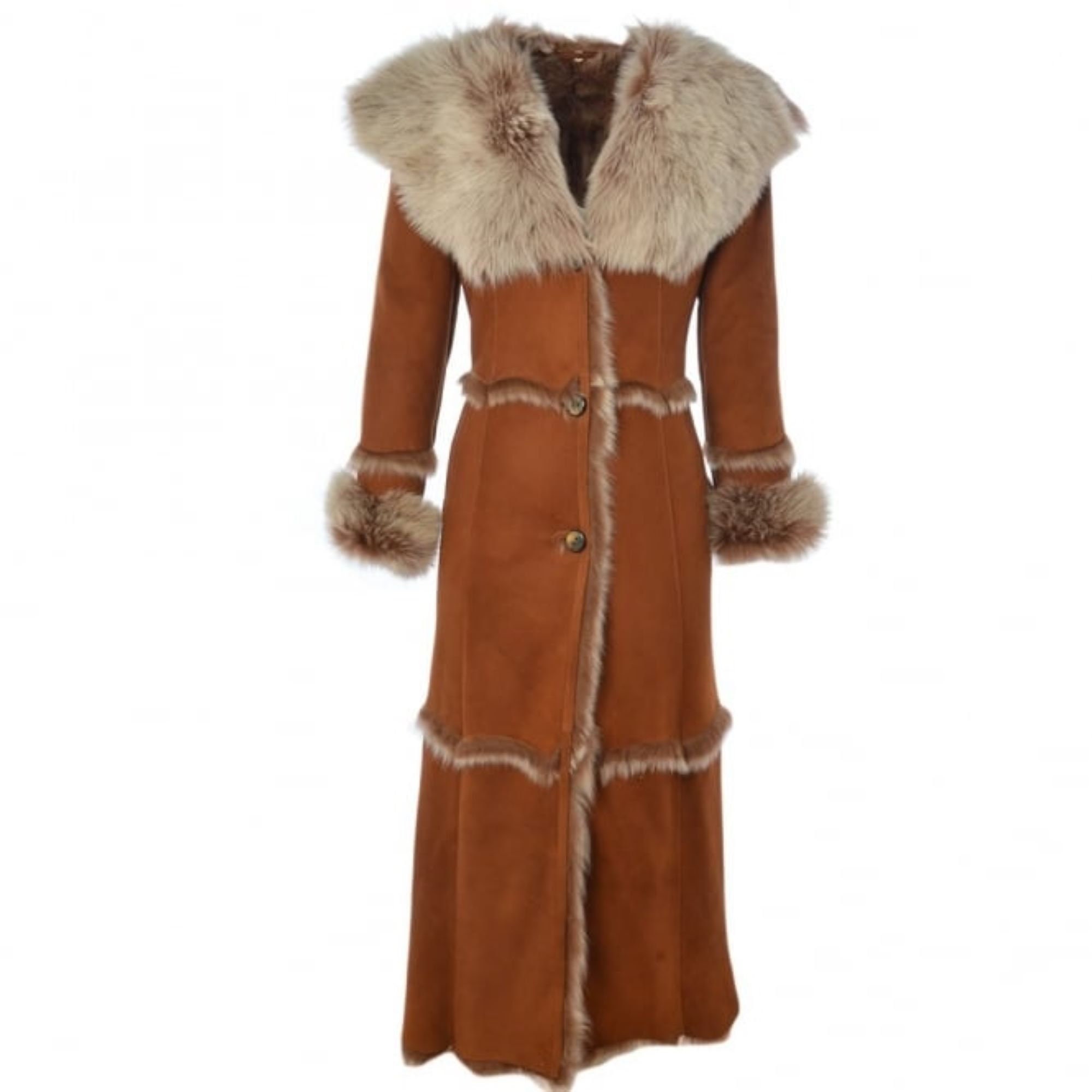 Black Sheep Fur Coat - Etsy
