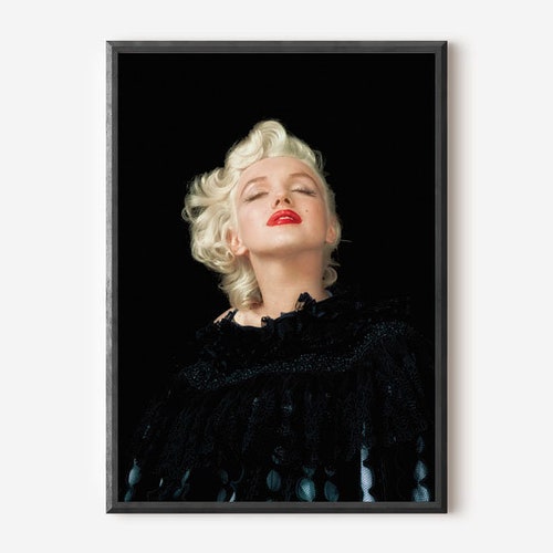 Marilyn Monroe Movie Poster Vintage Wall Art Marilyn Monroe - Etsy