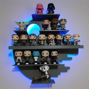 Star Wars Display - Death Star Display - Funko Pop Shelves - Handmade
