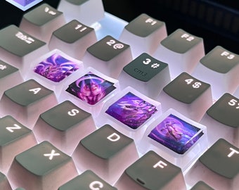 Artisan Kayn Set Keycaps - Lol Keycaps - Champion Abilities