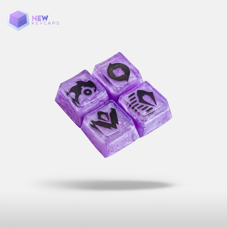 Artisan Omen Set Keycaps Valorant Keycaps Agent Abilities OEM Profile