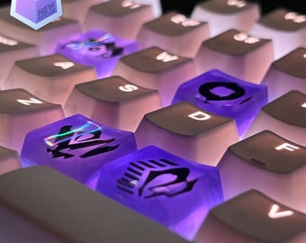 Omen Valorant Keycaps: Agent Ability Artisan Set Handmade