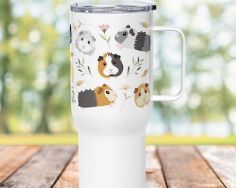 Taza de viaje para conejillos de indias: taza térmica de acero inoxidable (25 oz)