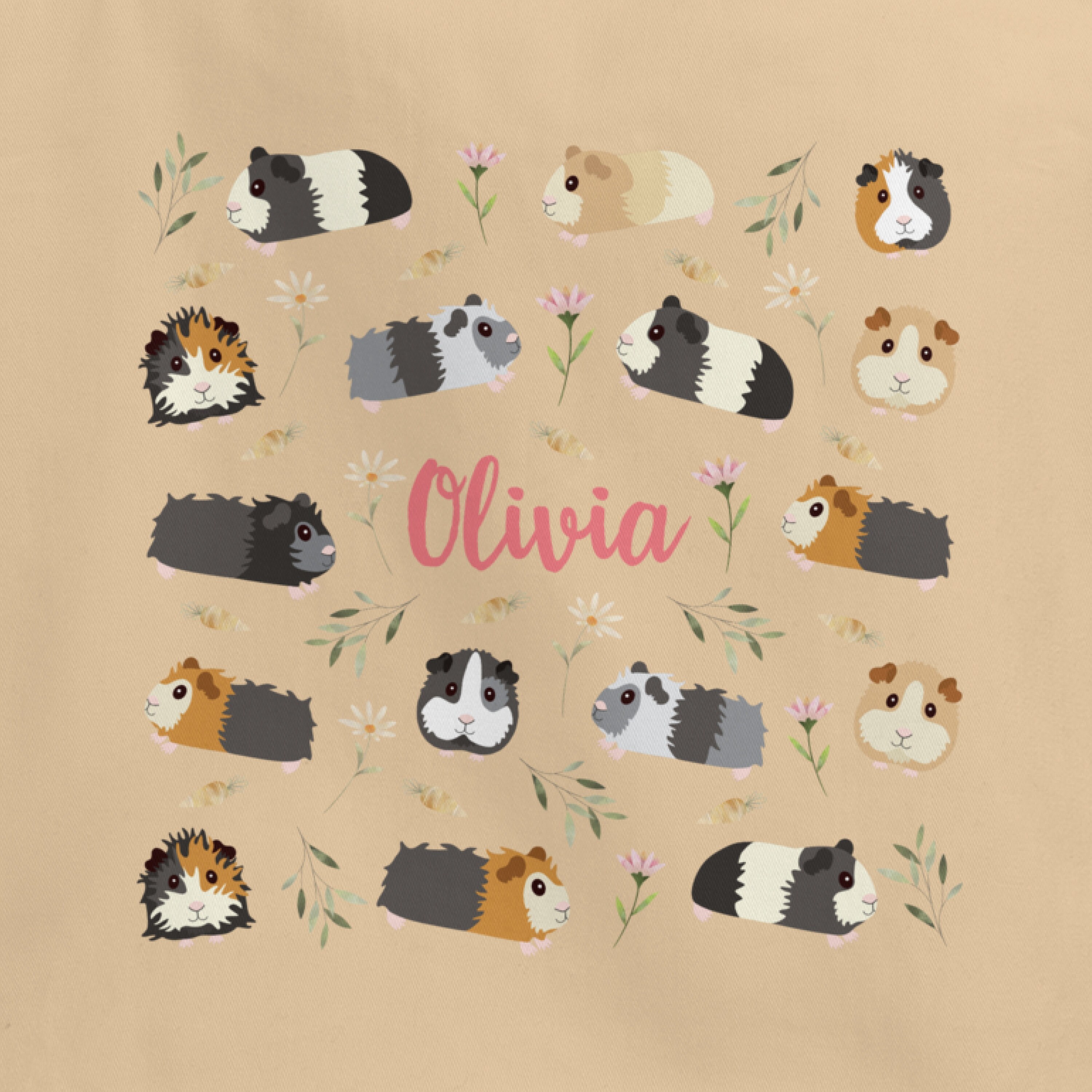 Guinea Pig Leather Tote Bag main image 0