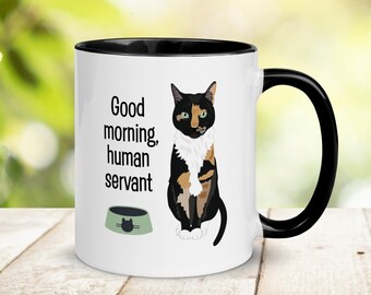 Tortoiseshell Cat Mug: Funny Gift for Cat Mum or Dad