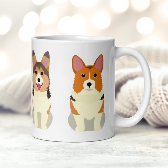 Corgi Mug Corgi Gift Idea Ceramic Mug Corgi Lover Gift Corgi Coffee Cup Cute Corgis Dog Coffee Cup Dog Lover Gift Corgi Owner Gift Etsy
