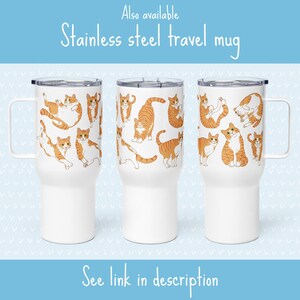 Ginger Tabby Cat Mug: Personalised Gift for Cat Moms and Dads image 12