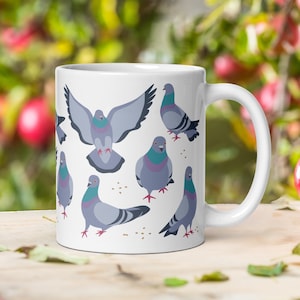 Pigeon Lover Mug: Funny Bird Nerd Gift