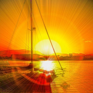 Inspirational Quote 5 Pack! - Sunrise Mission Bay- Digital Download - Vertical - wall decor,  mothers day gift