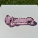 Rose Twirls Crystal Glass Dildo - Tentacle Fantasy Dildo For Women - Anal Cosplay Wand Dildo - Butt Plugs For Men -Discreet Box Shipping! 