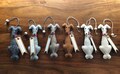 Handstitched Wool Felt Sight Hound, Lurcher, whippet , Greyhound Dog. Dog Lover, Gift, Keepsake, Pet loss.