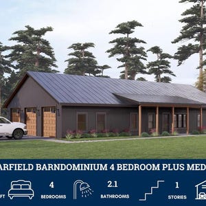 PL-61302 バーフィールド バーンドミニウム ハウス プラン