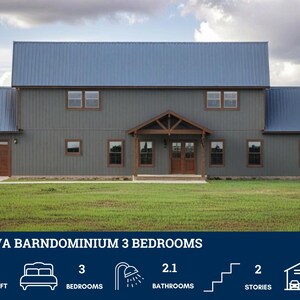 PL-62831 Plan de la maison Ava Barndominium