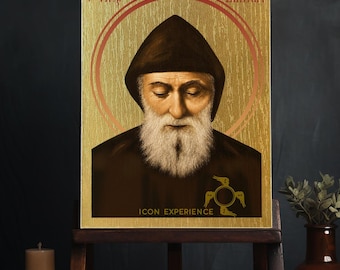 San Charbel Makhlouf Iconografia bizantina Arte cristiana