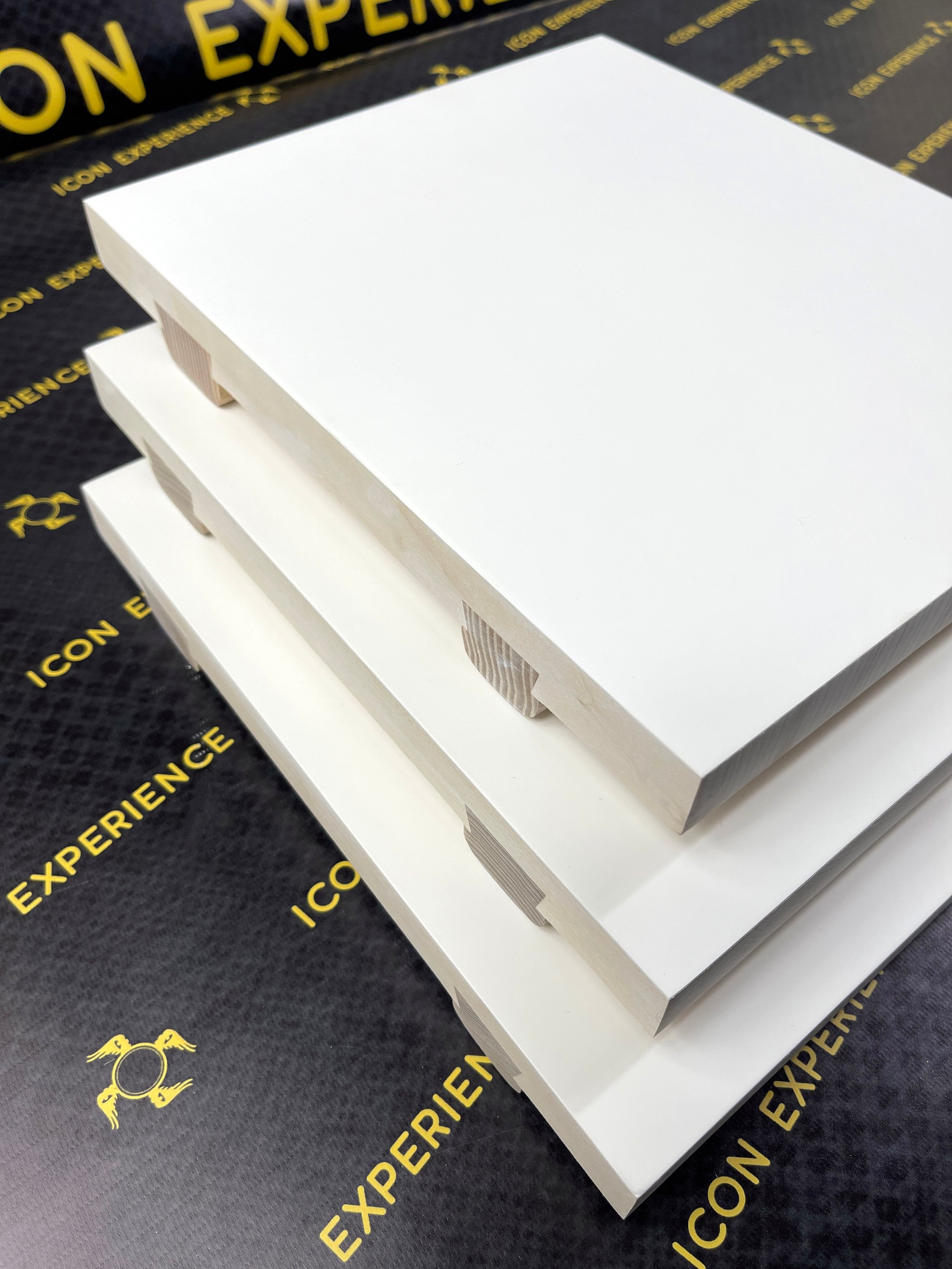 Set of Flat Gessoed Icon Boards 3 Pieces 30х25cm Etsy