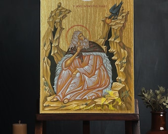 San Profeta Elia, iconografia bizantina, arte cristiana.