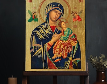 Our Lady of Perpetual Help Byzantine Iconography Christian Art