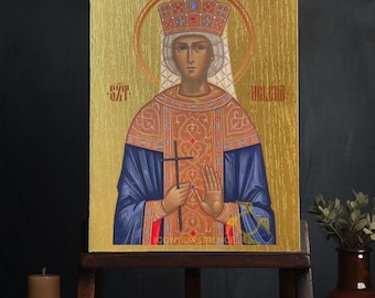 Sant'Elena di Costantinopoli, iconografia bizantina, arte cristiana.