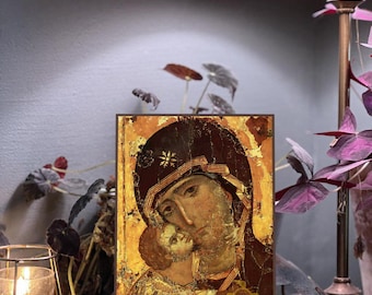 Our Lady of Vladimir Byzantine Iconography Christian Art