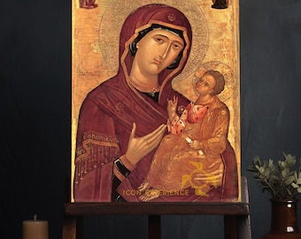 Virgin Mary Eleusa Byzantine Iconography Christian Art
