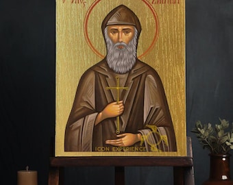 Saint Charbel Makhlouf Byzantine Iconography Christian Art