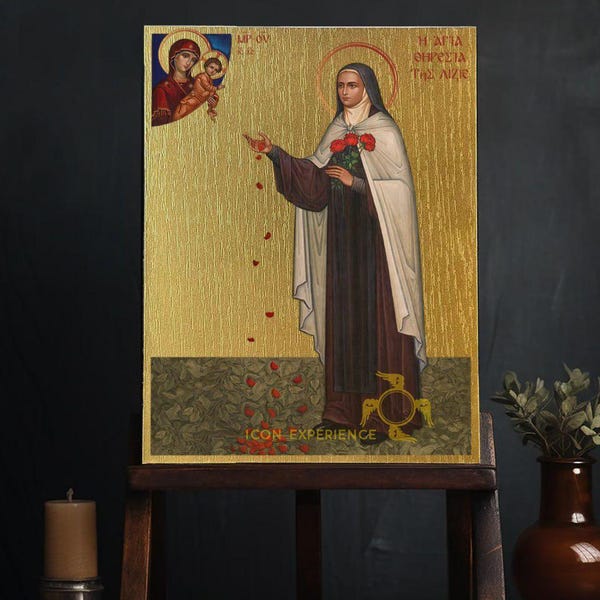 Saint Thérèse of Lisieux Byzantine Iconography Christian Art