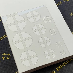 Flexible Plastic Stencil for Drawing Saints Halos, Iconography Tools ...