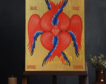 Seraphim Angel Byzantine Iconography Christian Art