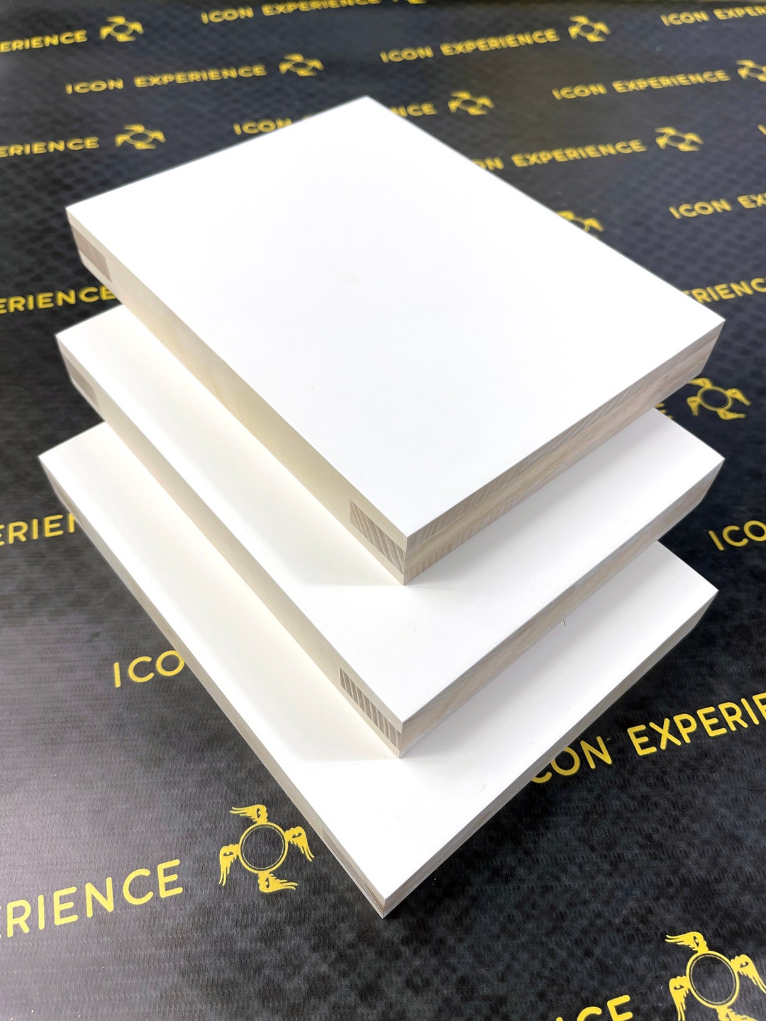 Set of Gessoed Icon Boards 3 Pieces 20х15 7.87 X 5.90 Etsy