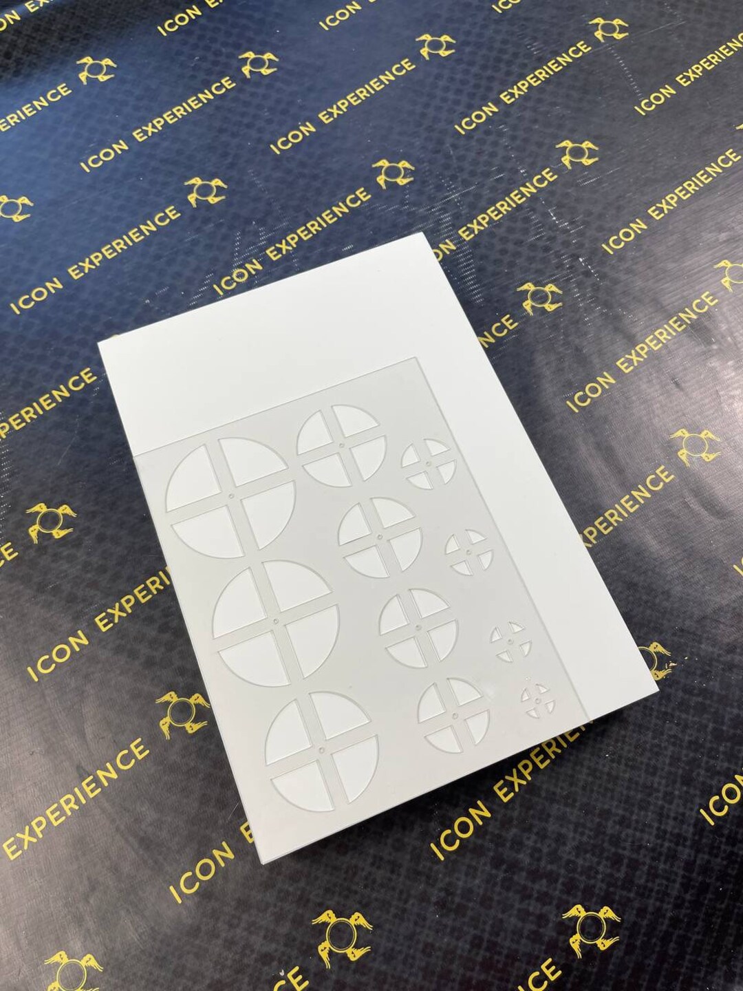 Flexible Plastic Stencil for Drawing Saints Halos, Iconography Tools