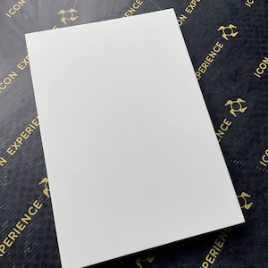 Flat gessoed icon board with framed braces 30х21cm (11.81&quot; x 8.26&quot;)